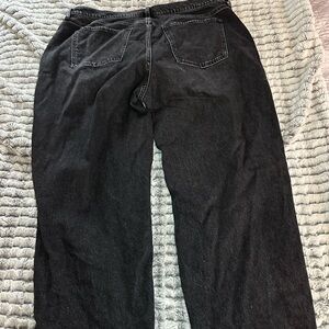 Old Navy Boyfriend Black Denim Jeans